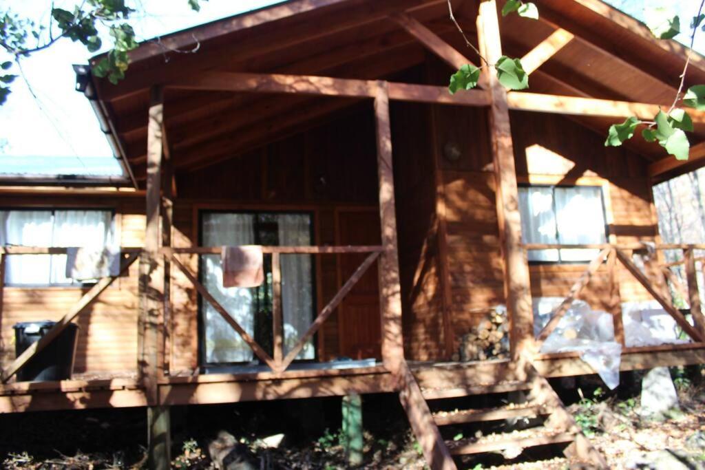 Вилла Cabana Bosque Viejo Лас Транкас Экстерьер фото