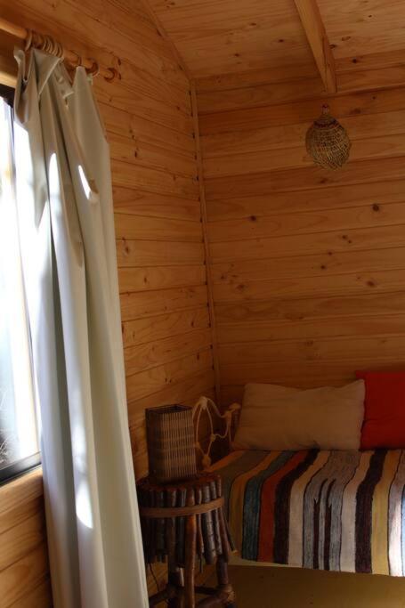 Вилла Cabana Bosque Viejo Лас Транкас Экстерьер фото