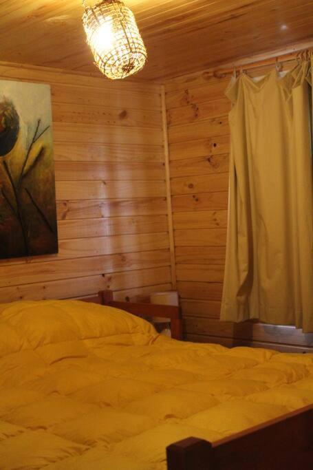 Вилла Cabana Bosque Viejo Лас Транкас Экстерьер фото